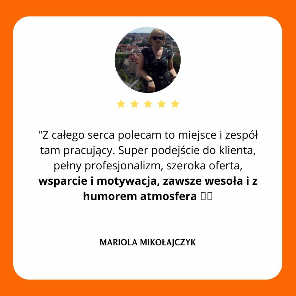 Opinia Mariola Mikołajczyk