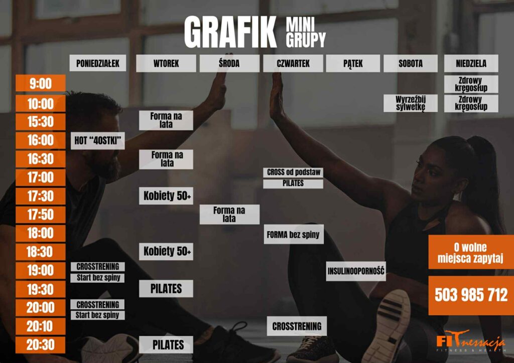 Grafik mini grupy na strone